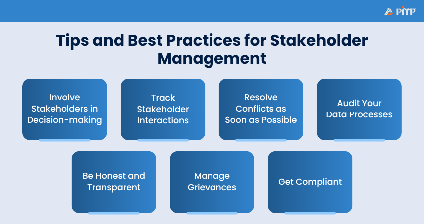 Tips and Best Practices for Stakeholder Management