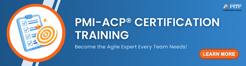 Join PMI-ACP® Certification Training now