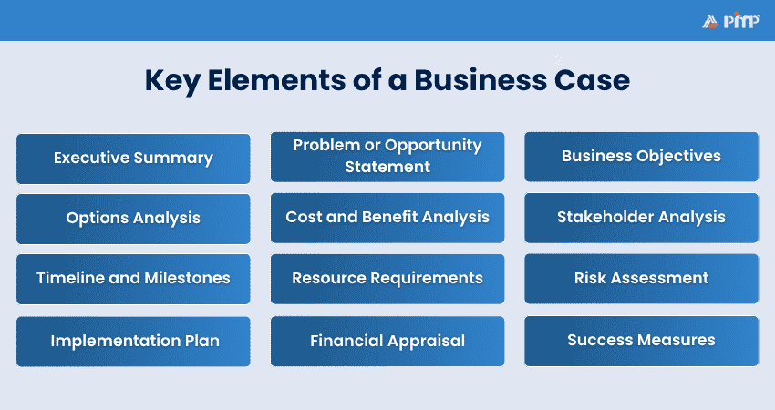 Business Case Primary Elements
